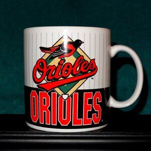 Russ Berrie BALTIMORE ORIOLES Large Ceramic Mug MLB 16oz.
